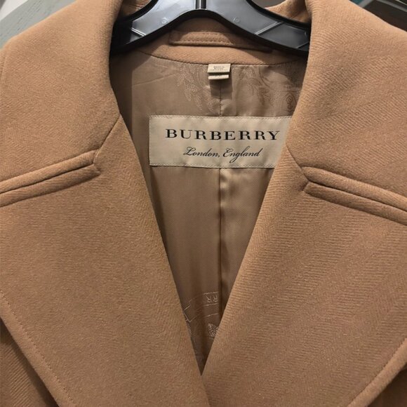 Burberry Wool Trench Coat M - Picture 5 of 5